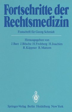 Cover Fortschritte der Rechtsmedizin (eBook, PDF)