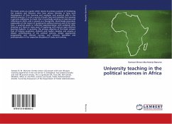 University teaching in the political sciences in Africa - Marume, Samson Brown Muchineripi