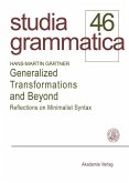 Generalized Transformations and Beyond (eBook, PDF)