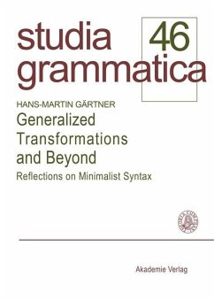 Cover Generalized Transformations and Beyond (eBook, PDF)