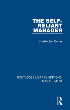 The Self-Reliant Manager (eBook, PDF) - Bones, Christopher