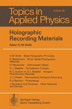 Cover Holographic Recording Materials (eBook, PDF)