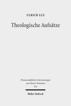 Theologische Aufsätze - Luz, Ulrich