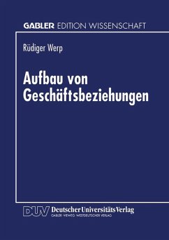 Cover Aufbau von Geschäftsbeziehungen (eBook, PDF)