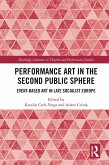 Performance Art in the Second Public Sphere (eBook, PDF)