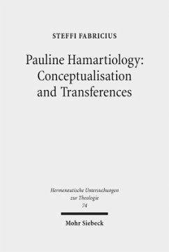 Pauline Hamartiology: Conceptualisation and Transferences - Fabricius, Steffi