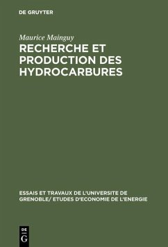 Cover Recherche et production des hydrocarbures (eBook, PDF)