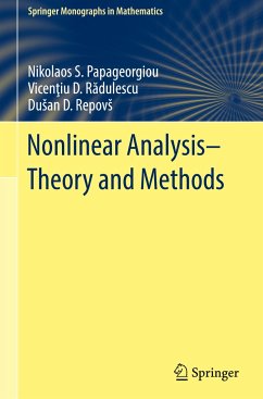 Nonlinear Analysis - Theory and Methods - Papageorgiou, Nikolaos S.;Radulescu, Vicentiu D.;Repovs, Dusan D.