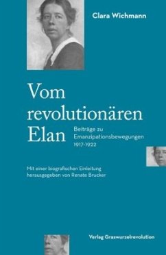 Vom revolutionären Elan - Wichmann, Clara