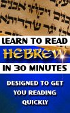 Learn to Read Hebrew in 30 Minutes (eBook, ePUB)