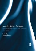 Australian Critical Decisions (eBook, PDF)