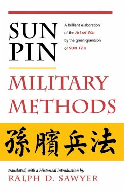 Sun Pin: Military Methods (eBook, ePUB) - Sawyer, Ralph D.