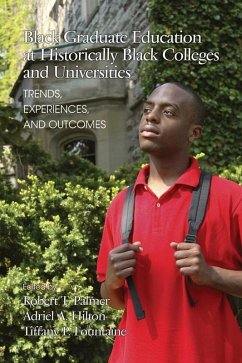 Black Graduate Education at Historically Black Colleges and Universities (eBook, ePUB)
