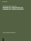 Papers in linguistics in honor of Léon Dostert (eBook, PDF)