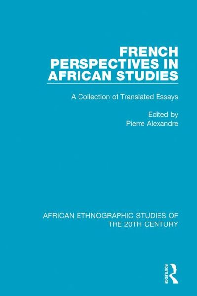 French Perspectives in African Studies (eBook, PDF)