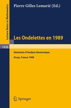 Cover Les Ondelettes en 1989 (eBook, PDF)