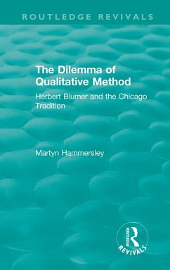 Routledge Revivals: The Dilemma of Qualitative Method (1989) (eBook, PDF) - Hammersley, Martyn