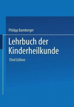 Lehrbuch der Kinderheilkunde (eBook, PDF) - Bamberger, Philipp