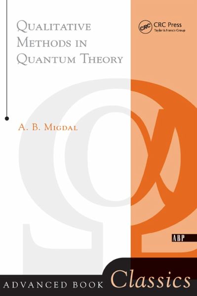 Qualitative Methods In Quantum Theory (eBook, ePUB)