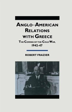 Cover Anglo-American Relations With Greece (eBook, PDF)