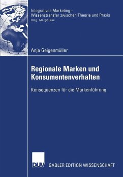 Regionale Marken und Konsumentenverhalten (eBook, PDF) - Geigenmüller, Anja