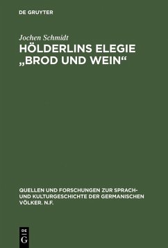Cover Hölderlins Elegie 
