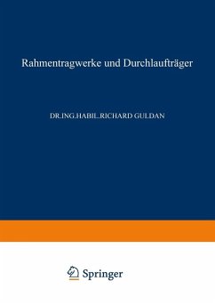 Rahmentragwerke und Durchlaufträger (eBook, PDF) - Guldan, Richard
