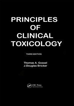 Principles Of Clinical Toxicology (eBook, PDF) - Gossel, Thomas A