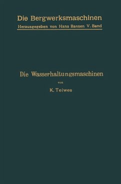 Cover Die Wasserhaltungsmaschinen (eBook, PDF)
