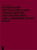 Katalog der mittelalterlichen Handschriften der Universitäts- und Landesbibliothek Bonn (eBook, PDF)