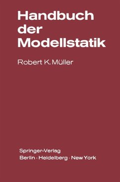 Handbuch der Modellstatik (eBook, PDF) - Müller, R. K.