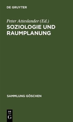 Soziologie und Raumplanung (eBook, PDF)