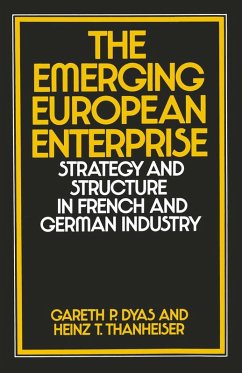 The Emerging European Enterprise (eBook, PDF) - Dyas, Gareth P; Thanheiser, Heinz T