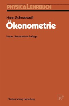 Ökonometrie (eBook, PDF) - Schneeweiß, Hans