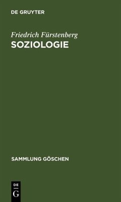 Soziologie (eBook, PDF) - Fürstenberg, Friedrich