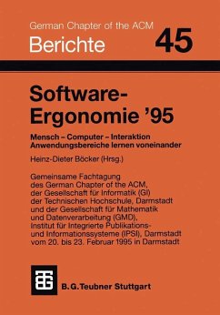 Software-Ergonomie '95 (eBook, PDF)