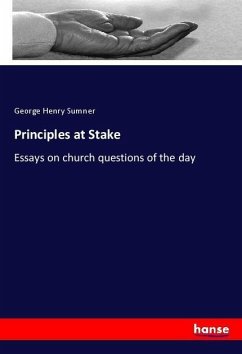 Principles at Stake - Sumner, George Henry