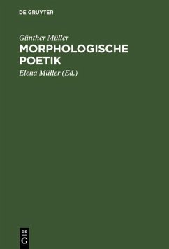 Cover Morphologische Poetik (eBook, PDF)
