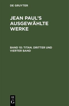 Titan. Dritter und vierter Band (eBook, PDF) - Paul, Jean