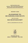 Allgemeiner Teil des Bürgerlichen Rechts (eBook, PDF)