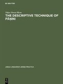 The descriptive technique of Pa¿ini (eBook, PDF)
