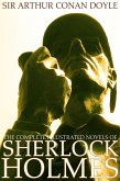 Complete Illustrated Novels of Sherlock Holmes: A Study in Scarlet, The Sign of the Four, The Hound of the Baskervilles & The Valley of Fear (Engage Books) (Illustrated) (eBook, ePUB)