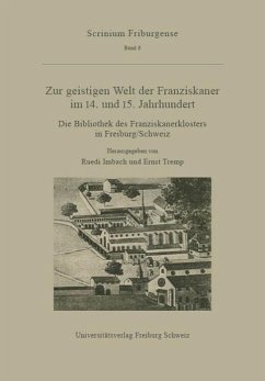 Zur geistigen Welt der Franziskaner im 14. und 15. Jahrhundert (eBook, PDF)