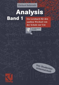 Analysis (eBook, PDF) - Behrends, Ehrhard