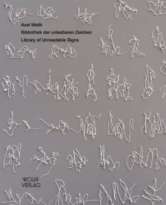 Axel Malik: Bibliothek der unlesbaren Zeichen / Library of Unreadable Signs