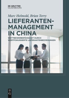 Lieferantenmanagement in China - Helmold, Marc;Terry, Brian