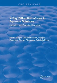 Cover X-Ray Diffraction of Ions in Aqueous Solutions: Hydration and Complex Formation (eBook, ePUB)
