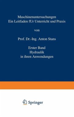 Maschinenuntersuchungen (eBook, PDF) - Staus, Anton