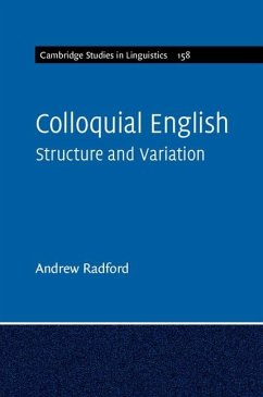 Colloquial English (eBook, ePUB) - Radford, Andrew