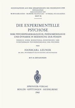 Die Experimentelle Psychose (eBook, PDF) - Leuner, H.